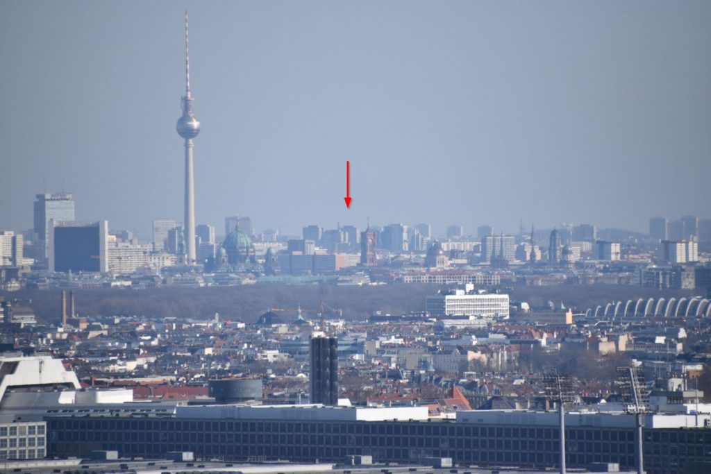 Blick über die Stadt vom Teufelsberg